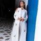 Roasa White linen dress