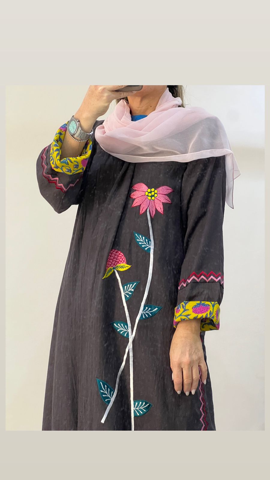 Warda Cotton abaya