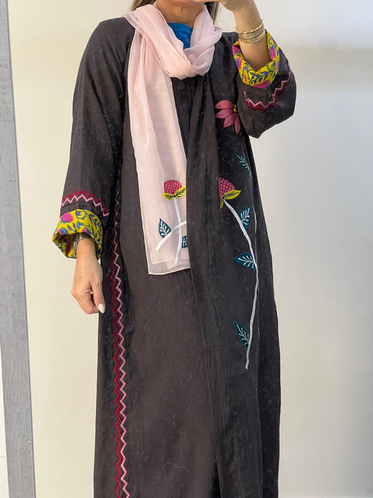 Warda Cotton abaya dress