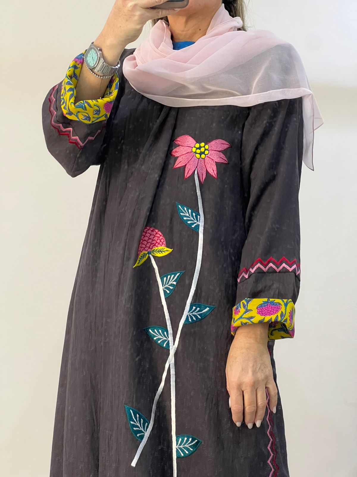 Warda Cotton abaya for women