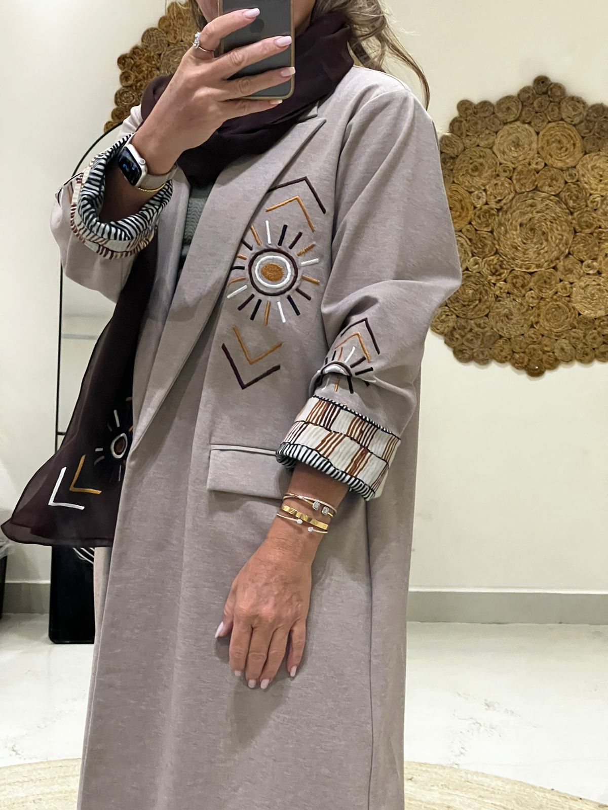 C Blazer Abaya