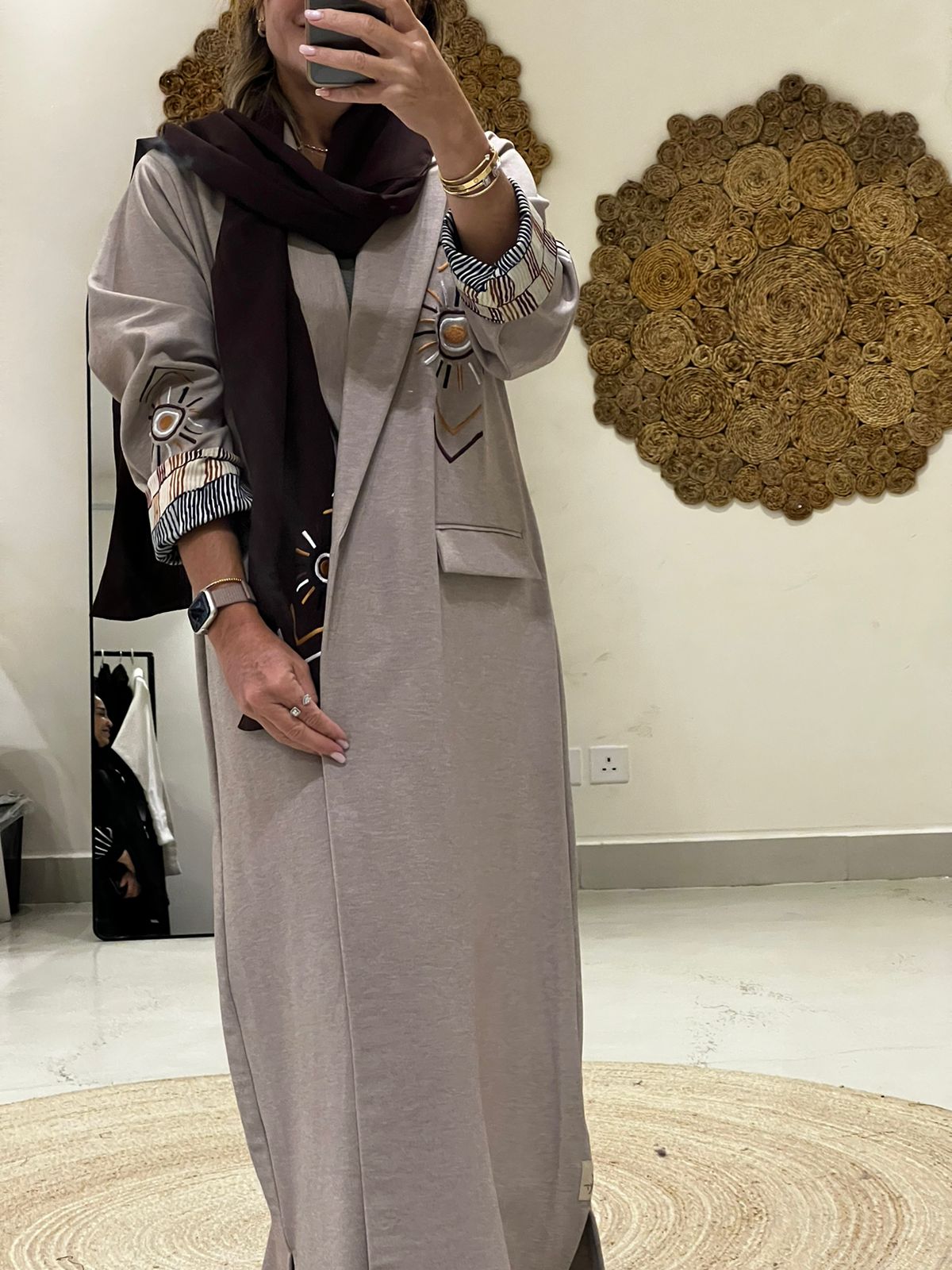 C Blazer Abaya