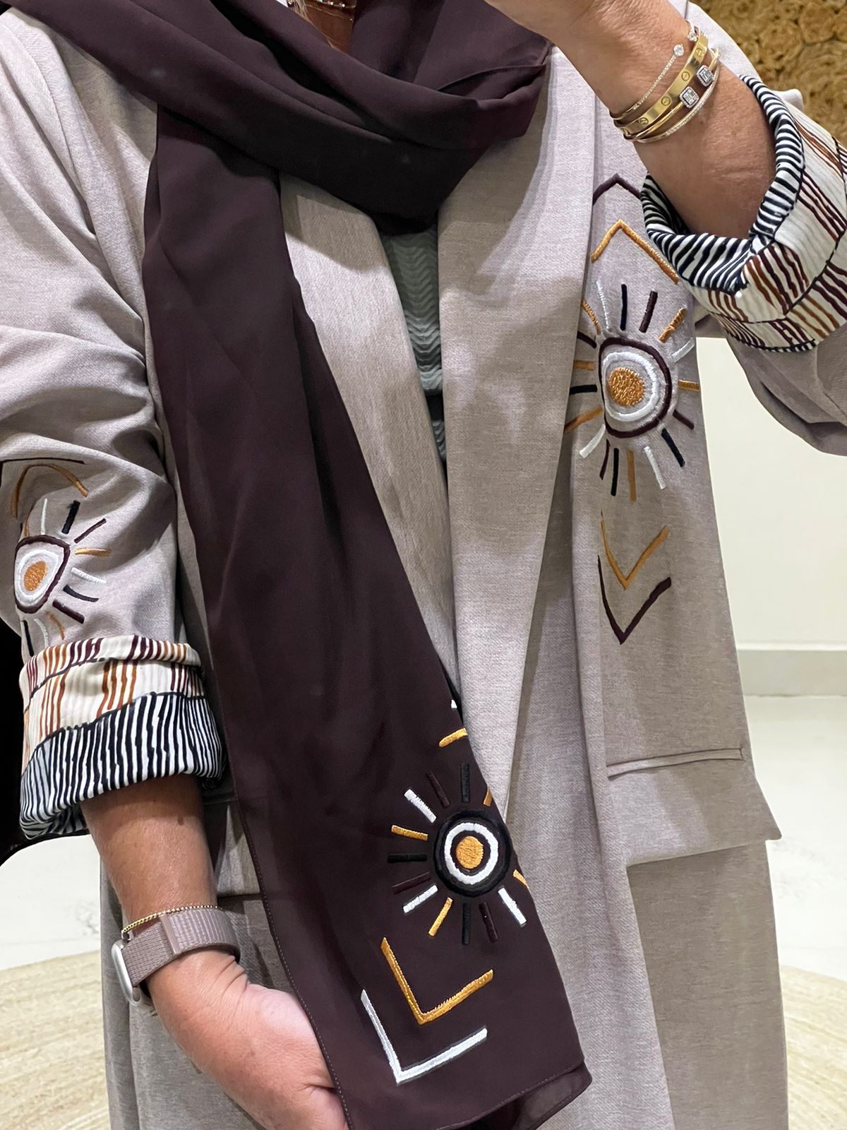 C Blazer Abaya