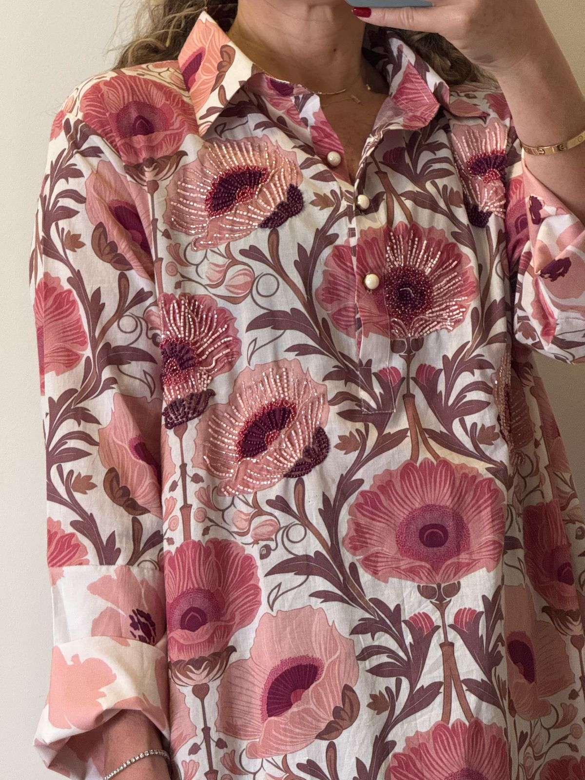 Daisy Burgundy