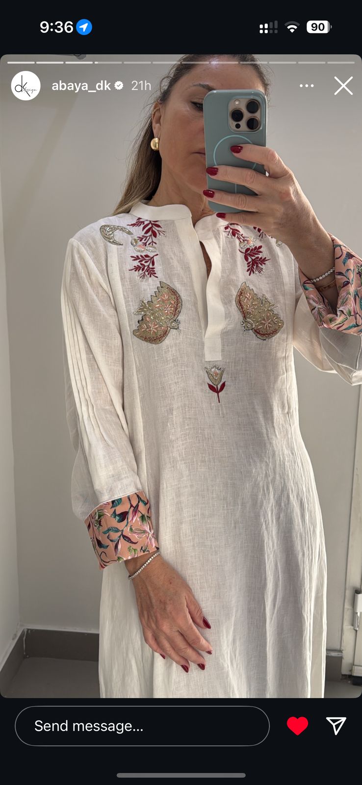 Butterfly Abaya