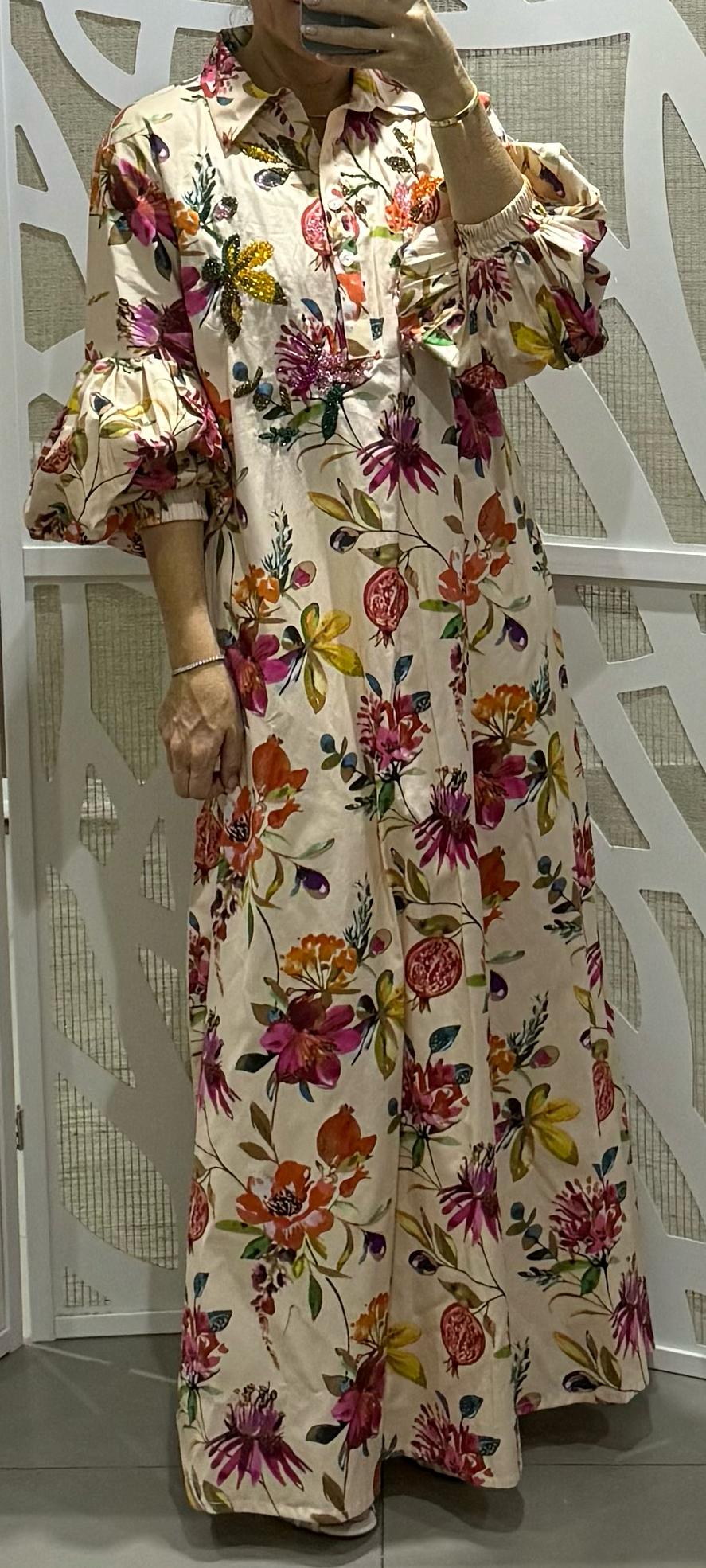 Paradise garden dress