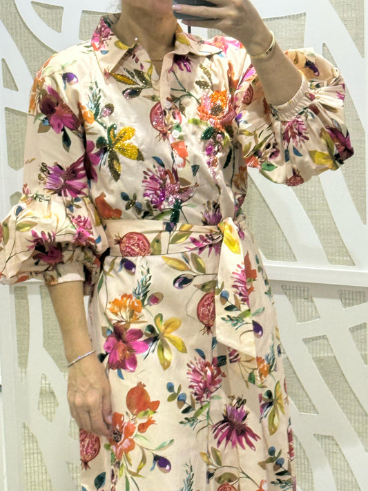 Paradise garden dress