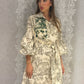 Green D dress