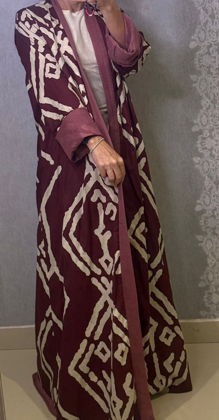 Barbasa double face abaya