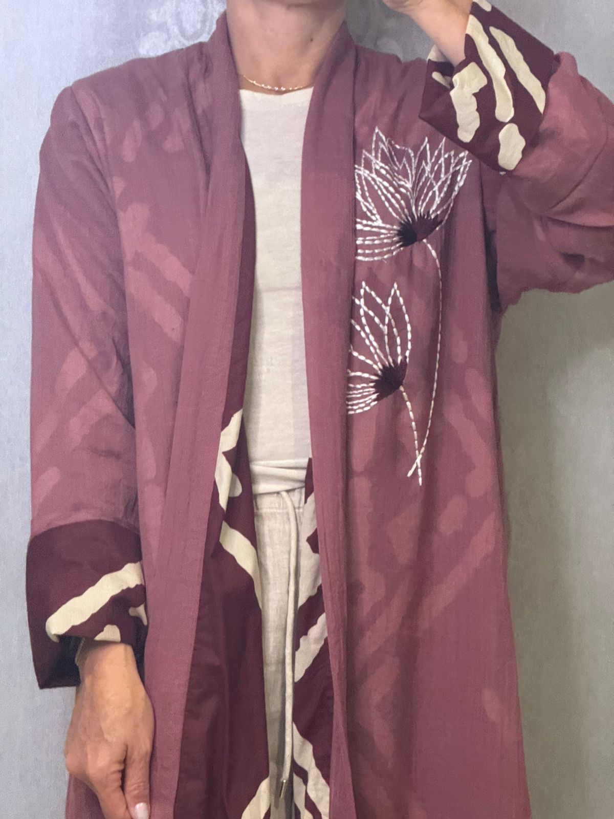 Barbasa double face abaya