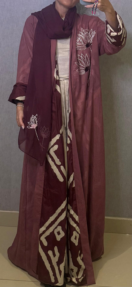 Barbasa double face abaya