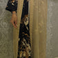 Double flower abaya