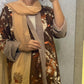 Double flower abaya