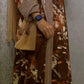 Double flower abaya