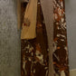 Double flower abaya