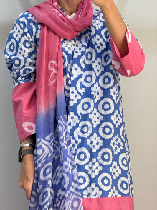 Indian Handblock Abaya
