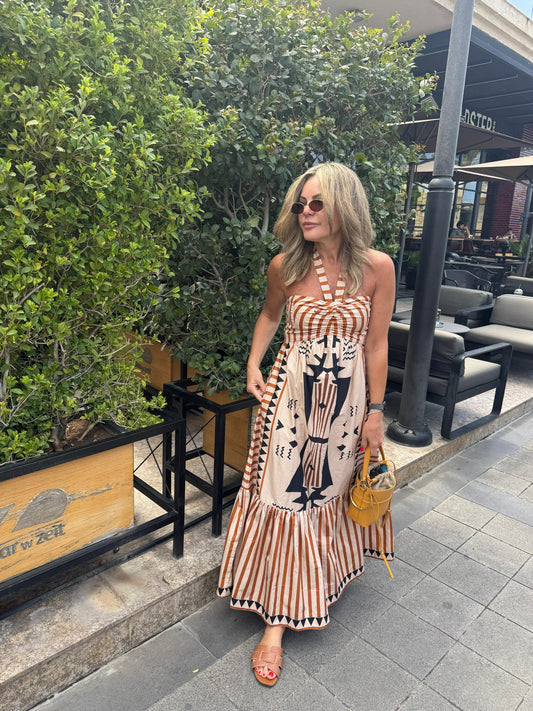 Afro summer dress
