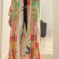 Silk Abaya Orange