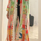 Silk Abaya Orange