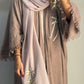 Palm Embroidered Abaya