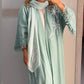 Palm Embroidered Abaya