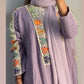 Crochet Accent Abaya