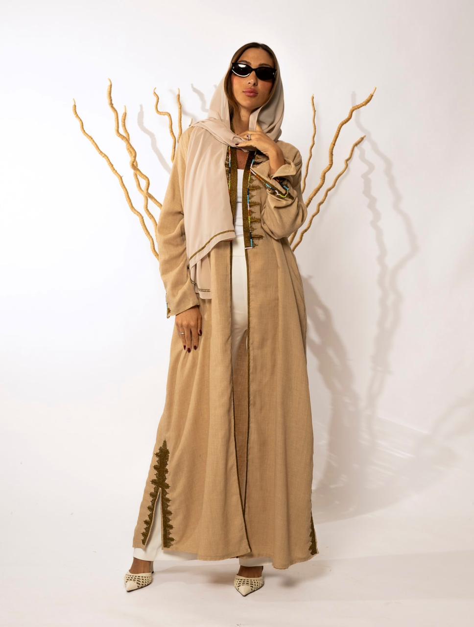 Arabic Cotton Abaya