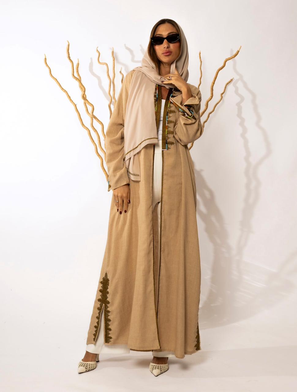 Arabic Cotton Abaya