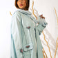 Crepe sunrise abaya
