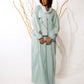 Crepe sunrise abaya