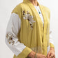Flairly striped abaya
