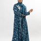 Paisley blue and white