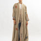 Double face cotton abaya