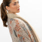 Double face cotton abaya