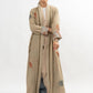 Double face cotton abaya