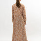 Paisley beige brown