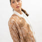 Paisley beige brown