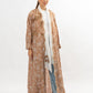 Paisley beige brown