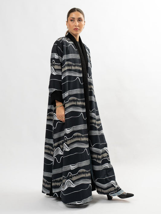 Wavy black