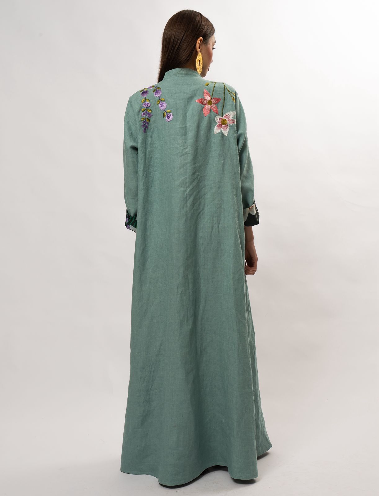 Teal flower