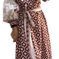 Cool Burgundy Dress