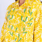 Yellow Linen Abaya dress