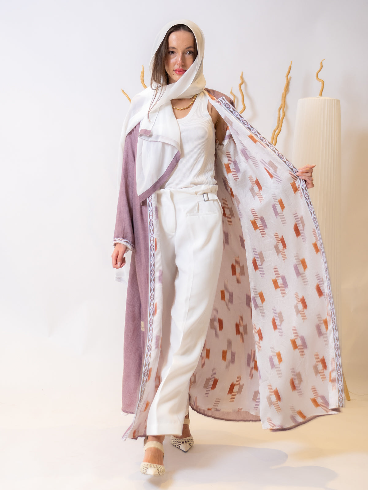 Veronica Double Face Abaya