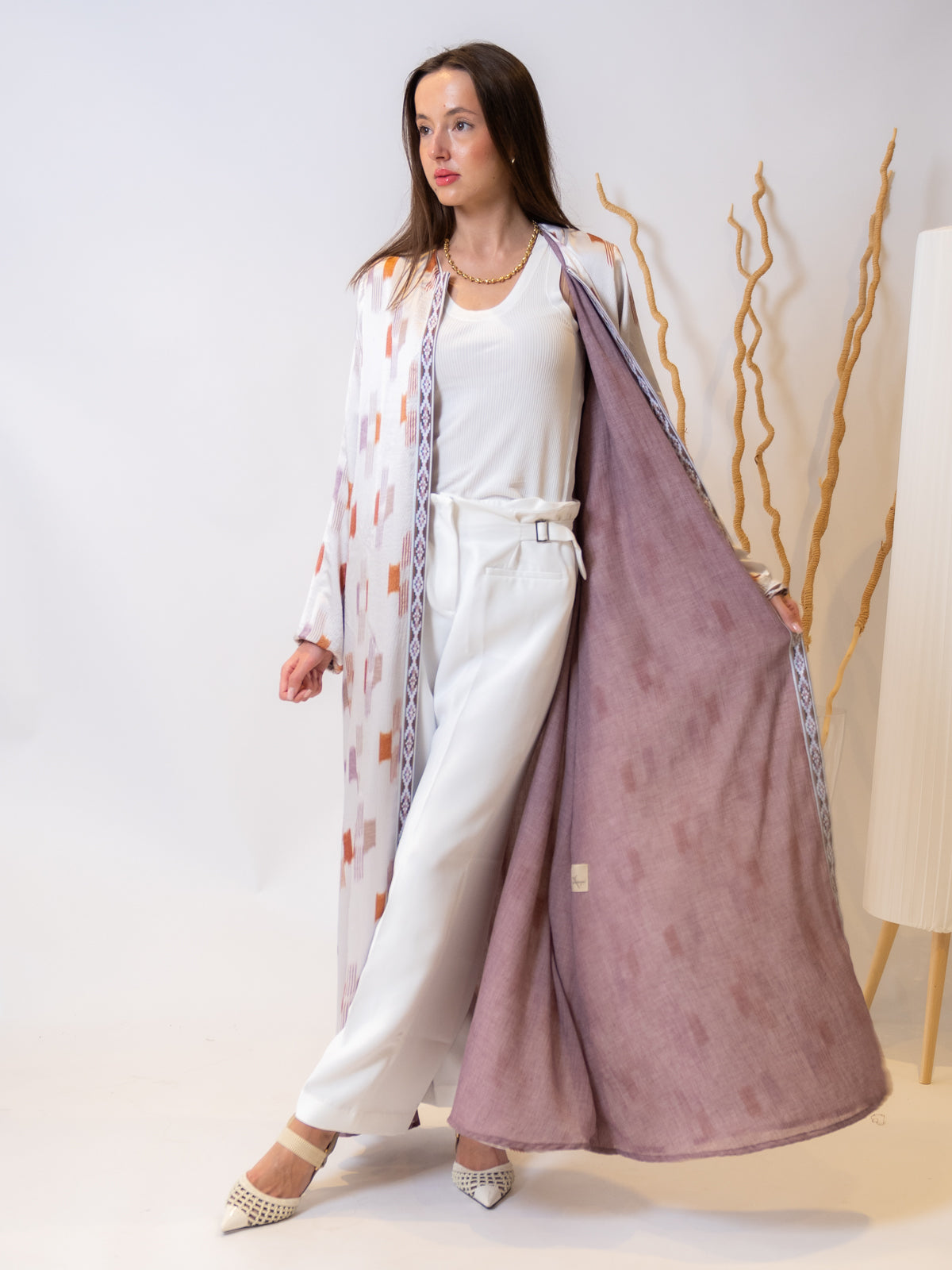 Veronica Double Face Abaya