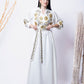 Shams Abaya crepe embroider