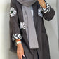 black abaya dress
