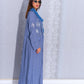 blue denim abaya