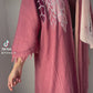 Leaf style dandy Cotton Abaya